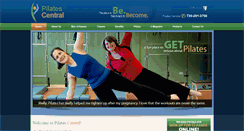 Desktop Screenshot of pilatescentral.us