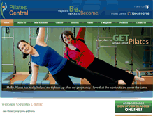 Tablet Screenshot of pilatescentral.us